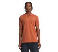 G-STAR Mens Dunda Overdyed Slim Polo Shirt, Etruscan Red, XL