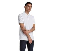 G-Star Raw Polo Shirt Mens Dunda Organic Cotton Slim Size XL RRP £65 BNWT White