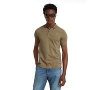 G-Star for man. D11595-5864-6057 Polo Dunda Slim green (S), Casual, Short sleeve, Organic Cotton, Sustainable