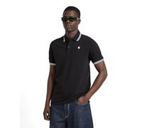 G-STAR Men's Dunda Slim Stripe Polo, Black (dk black D17127-5864-6484), L
