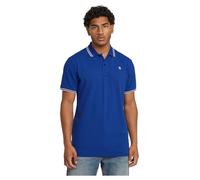 G-Star Men's Dunda Slim Stripe Polo , Blue (pilot D17127-5864-1235), L