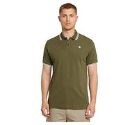 G-Star Men's Dunda Slim Stripe Polo , Green (shadow olive D17127-5864-B230), XS