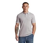Dunda Slim Stripe Polo - Grey - Men S