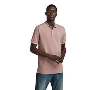 G-Star Men's Dunda Slim Stripe Polo , Purple (lt berry mist D17127-5864-8147), M