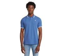 G-STAR Men's Dunda Slim Stripe Polo Shirt, Dutch Blue D17127-5864-g989, XL