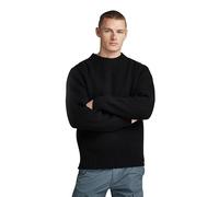 G-Star Men's Essential Knitted Sweater, Black (dk black D23731-D447-6484), XL