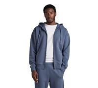 G-Star Men's Essential Loose Zip Thru Hooded Sweater, Blue (vintage indigo D23489-D395-G278), XXL