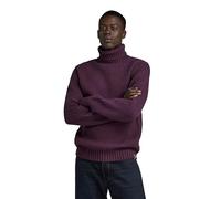 G-Star Men's Essential Turtle Knitted Sweater, Purple (lt maze D23732-D447-8880), XL