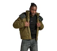 G-Star Men's Flight bomber puffer, Green (dark olive D23644-D389-C744), XS