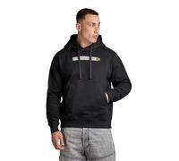 G-Star Men's Flight deck loose hdd sw, Black (dk black D24373-D557-6484), XXL