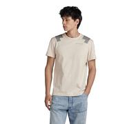G-Star Men's Flight Deck T-Shirt, Beige/khaki (whitebait D24433-C336-1603), L