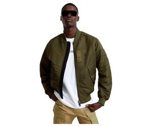 G-Star Men's Flight GA-1 Bomber Jacket, Green (shadow olive D25370-C143-B230), L