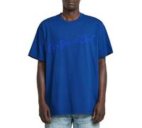 G-Star Men's Flock G-Script Loose T-Shirt, Blue (pilot D25148-C784-1235), XL
