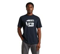 G-STAR Men's G icon gr r t, Size: L, Color Blue