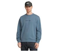 G-Star Men's G-Script Logo Sweater, Blue (avio D26407-D257-1820), M