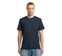 G-STAR Men's G-Script T-Shirt, Blue (dk patriot blue D26823-D976-7160), M