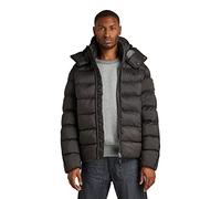 G-Star Men's G-Whistler Padded Hooded Jacket, Black (dk black D20100-D199-6484), XL