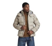 G-Star Men's G-Whistler Padded Hooded Jacket, Grey (elephant skin D20100-D199-G106), L
