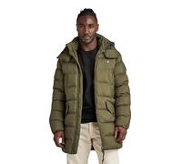 G-Star Men's G-Whistler Padded Hooded Parka, Green (dark olive D20102-D199-C744), M
