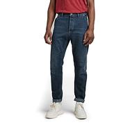 G-Star Men's Grip 3D Relaxed Tapered Jeans, Blue (worn in deep teal D19928-D243-D325), 32W / 34L