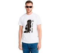 G-Star Men's Hair Illustration T-Shirt, White (white D25678-C336-110), XXL
