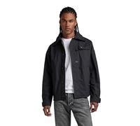 G-Star Men's High Collar Overshirt, Black (caviar D21981-9288-D301), XL