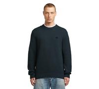 G-STAR Men's Honeycomb Structure Knit, Blue (dk patriot blue D27106-D631-7160), L