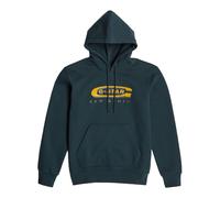 G-STAR Men's Hoodie - Old Skool Logo, Pullover, Hood, Organic Cotton