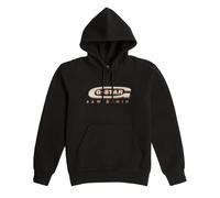 G-STAR Men's Hoodie - Old Skool Logo, Pullover, Hood, Organic Cotton