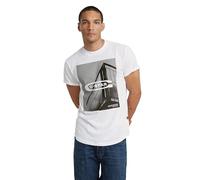 G Star HQ Old School Logo Lash T-Shirt Small White