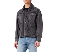 G-Star, men's, jackets, flight combat jacket, Relz black denim grey, L