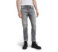 G-Star, Mens, Jeans, 3301 Slim, Elto black stretch denim, W28 L32