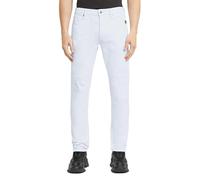 G-STAR Men's Jeans 3301 Slim Jeans, Paper White Gd Destroyed 51001-d552-h155, 34 W/32 L