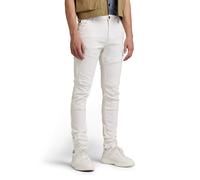 G-Star, Mens, Jeans Trousers, Rackam 3D Skinny, Elto White Super Stretch, W31...