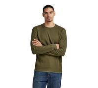 G-Star Men's Jirgi tweeter slim ls, Green (dark olive D23475-D271-C744), L