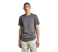 G-Star Men's Lash Back Text T-Shirt, Grey (granite D22815-336-1468), S