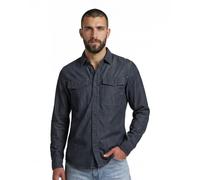 Marine Lightweight Slim Shirt - Dark blue - Men L