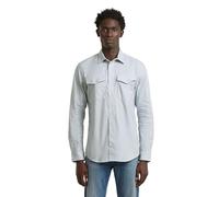 G-Star Men's Marine Slim Long Sleeve Shirt, Size: S, Color Multicolor