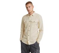G-Star Men's Marine Slim Shirt, Beige/khaki (ecru gd D24963-D454-C487), L
