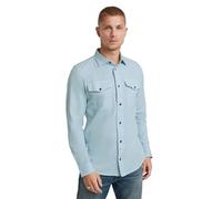 G-Star Men's Marine Slim Shirt, Blue (faze blue gd D24963-D454-C589), XXL