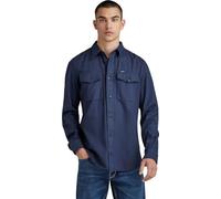 G-Star for man. D20165-D454-B597 Marine Slim Shirt navy (S), Casual, Cotton, Long sleeve