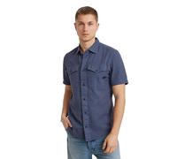 G-Star Men's Marine Slim Shirt , Blue (vintage indigo gd D19751-D454-G305), XXL