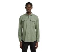 G-STAR Men's Marine Slim Shirt, Green (lt orphus gd D24963-D454-B565), L