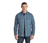 G-Star Men's Marine Slim Shirt, Grey (axis gd D20165-D454-G083), XXL