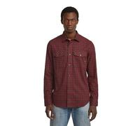 G-STAR Men's Marine Slim Shirt, Multicolor (baron chibi check D24963-D818-G907), XL