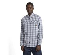 G-Star Men's Marine Slim Shirt, Multicolor (imperial blue liam check D24963-D531-G296), L