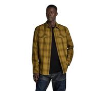G-Star Men's Marine Slim Shirt, Multicolour (tobacco vanderbilt check D20165-D412-G094), XL