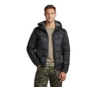 G-Star Men's Meefic Squared Quilted Hooded Jacket, Black (dk black D22716-B958-6484), XS