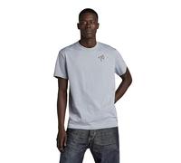 G-Star Men's Megaphone Graphic T-Shirt, Grey (dim grey D23898-336-3885), S
