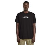 G-star Old Skool Logo Short Sleeve T-shirt Black M Men